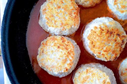 Тефтельки с подливкой по-детсадовски. 05