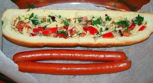 Хот-дог Каноэ. Ингредиенты: 05 Хот-дог Каноэ. Ингредиенты: 05