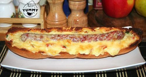 Хот-дог Каноэ. Ингредиенты: Хот-дог Каноэ. Ингредиенты: