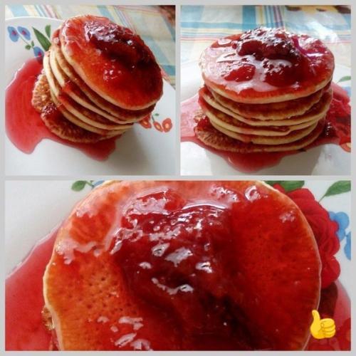 Оладьи. (А-ля американские панкейки).