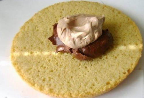 Высокий, нежный бисквит для торта (без духовки). 09