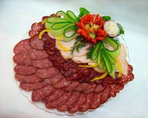 Топ - 10 аппетитных мясных нарезок. 07
