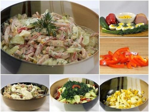 Салат Алёнушка. Вкусный и не сложный в приготовлении салатик.