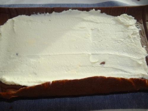 Шоколадные пирожные - рулетики. 06