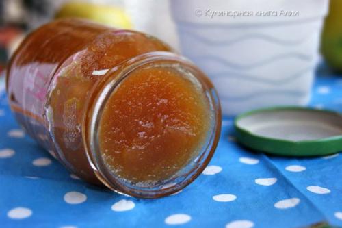 Густое яблочное повидло (для выпечки). 08