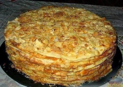 Торт Наполеон- наивкуснейший старинный рецепт!