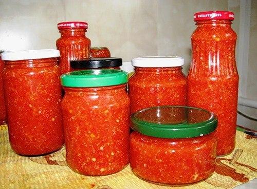 Аджика без уксуса.