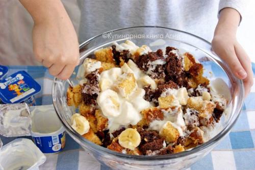 Торт Панчо супер - банановый. 07