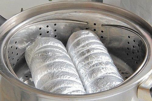 Паровой куриный рулет. 03 Паровой куриный рулет. 03