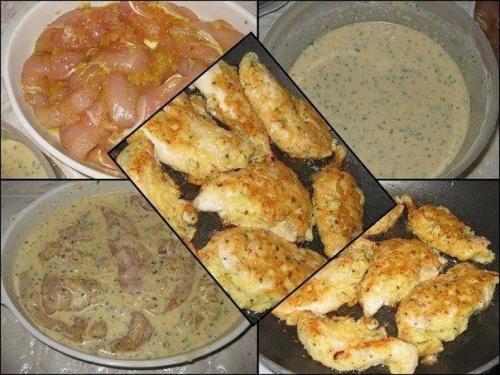 Куриное Филе в кляре.