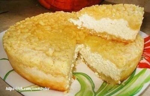 Любители творога не пройдут мимо, ватрушка Королевская. 04