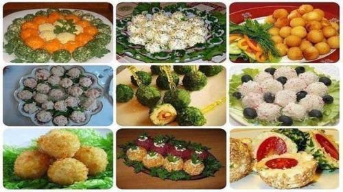 9 супер - закусок в виде шариков.