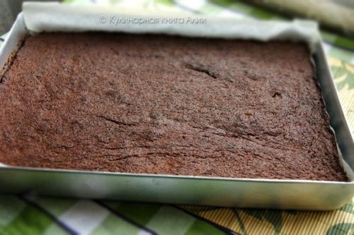 Шоколадное пирожное Nutella. 04