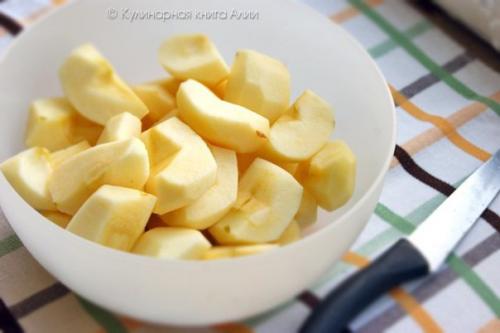 Густое яблочное повидло (для выпечки). 01