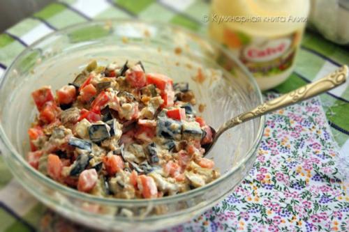 Салат из баклажанов и. 06