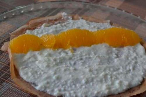 Сладкий ролл с фруктами. 05 Сладкий ролл с фруктами. 05