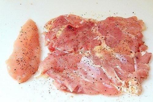 Паровой куриный рулет. 01 Паровой куриный рулет. 01