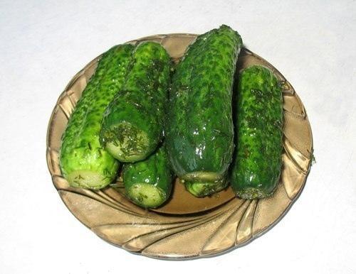 Малосольные огурчики без рассола. 04