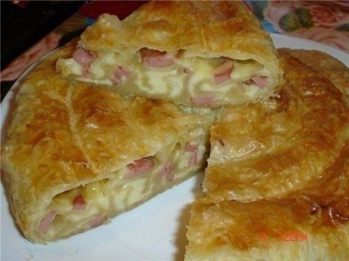 Сырная улитка.  Ингредиенты: