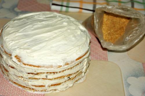 Медовый торт Особенный. 09