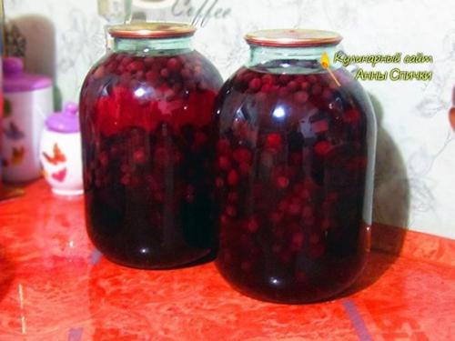 Компот из винограда.