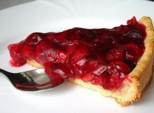 Вишневый тарт.  Тарт к нам из французской кухни пришел.