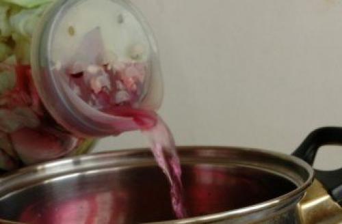 Капуста по-гурийски. 