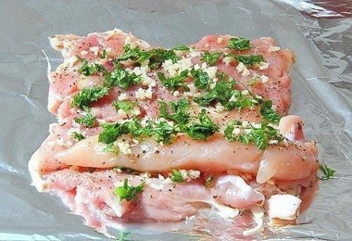 Паровой куриный рулет. 02 Паровой куриный рулет. 02