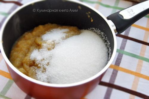 Густое яблочное повидло (для выпечки). 04