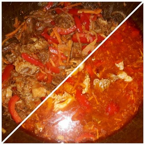 Сытный лагман к обеду. 03