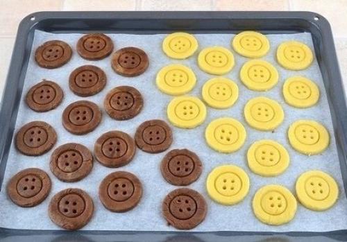 Печенье Пуговицы.  Ингредиенты: 05
