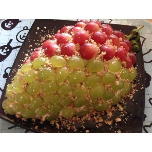 Салат Тиффани.  Ингредиенты: