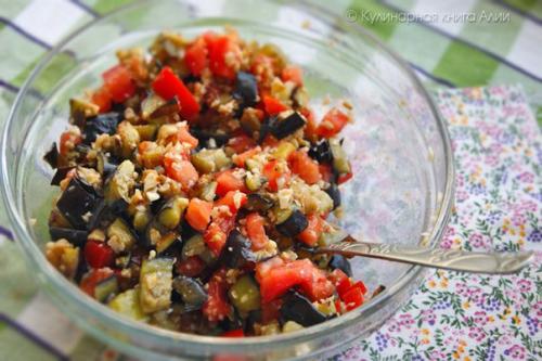 Салат из баклажанов и. 05