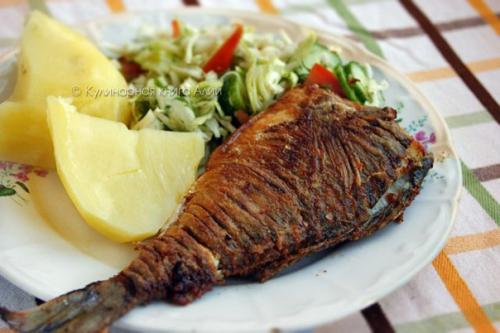 Один маленький секрет жарки рыбы без костей. 04