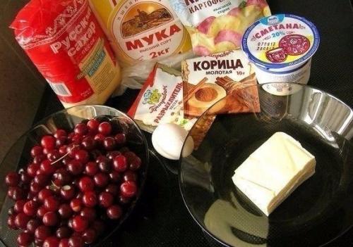 Вишневый тарт.  Тарт к нам из французской кухни пришел. 01