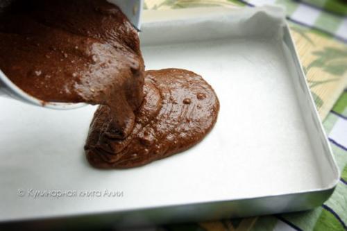 Шоколадное пирожное Nutella. 02