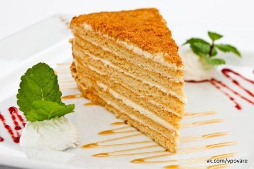 Топ - 6 рецептов медовика. 04