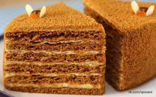 Топ - 6 рецептов медовика. 01