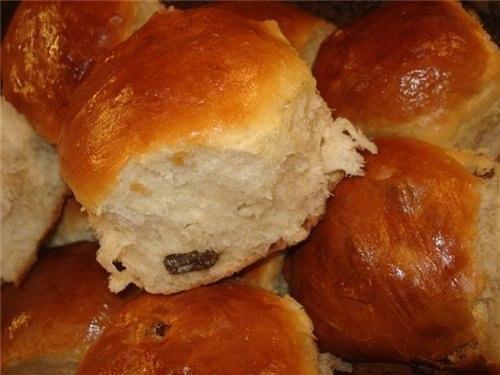 Булочки к обеду за 2 часа.