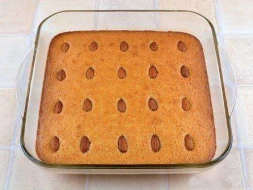 Басбуса - известная арабская сладость. 03 Басбуса - известная арабская сладость. 03