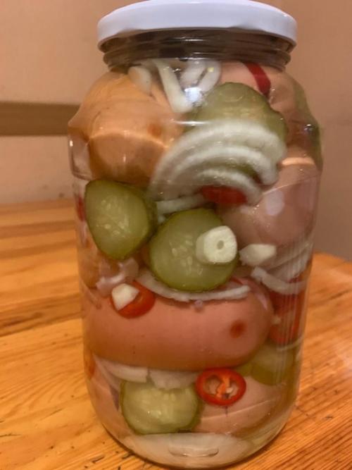 Чешская закуска под пенное - утопенцы. 04