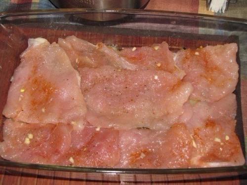 Сочная куриная запеканка.