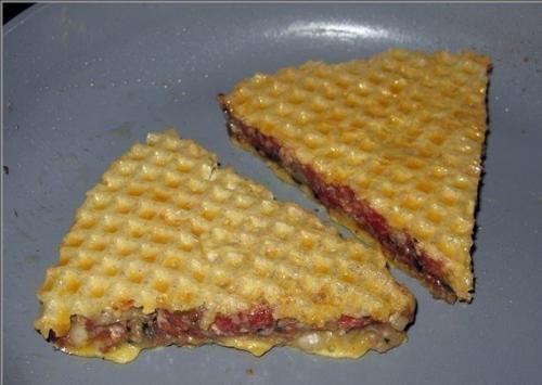 Котлеты в вафле. Ингредиенты: 04 Котлеты в вафле. Ингредиенты: 04