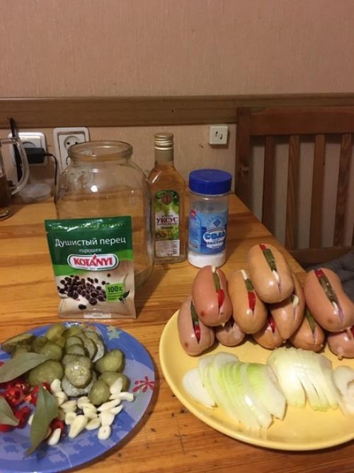 Чешская закуска под пенное - утопенцы. 02