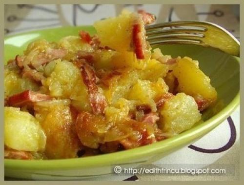 Картофель по-крестьянски.   Необходимые ингредиенты: 04