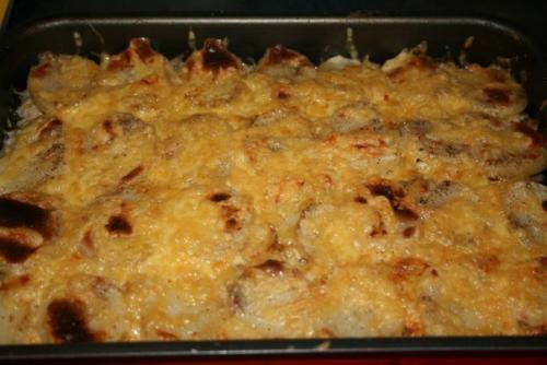 Мясная запеканка.  Просто вкусно. 08
