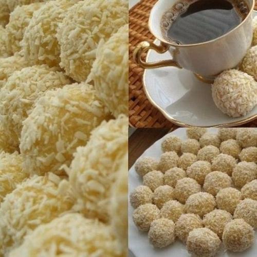 Пирожное рафаэлло.  Ингредиенты: