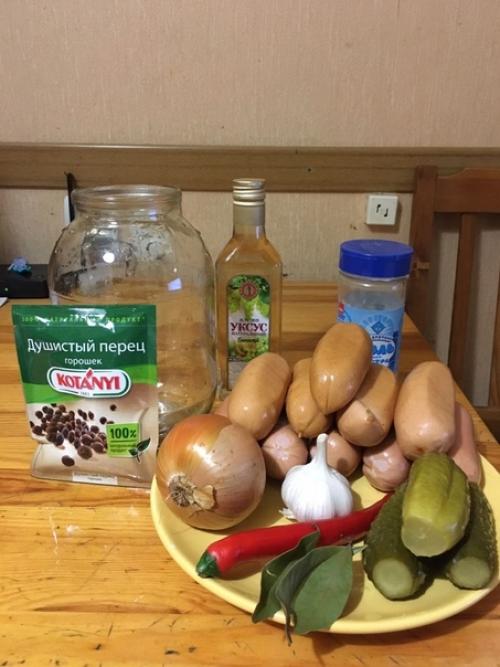 Чешская закуска под пенное - утопенцы.