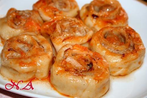 Штрумбы кубанские.  Штрумбы, это блюдо для тех, кто любит пельмени, но ленится лепить их.