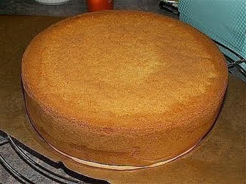 Бисквит на любом лимонаде с газом. 03